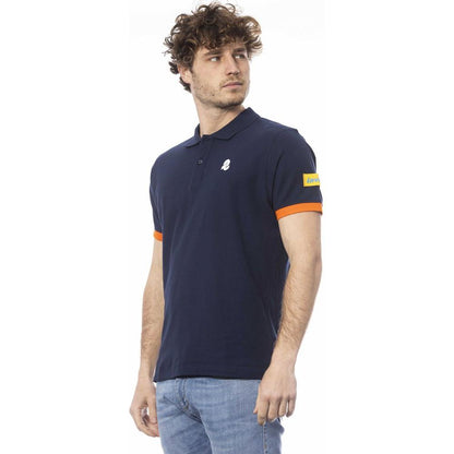 Invicta Blue Cotton Men's Polo Shirt