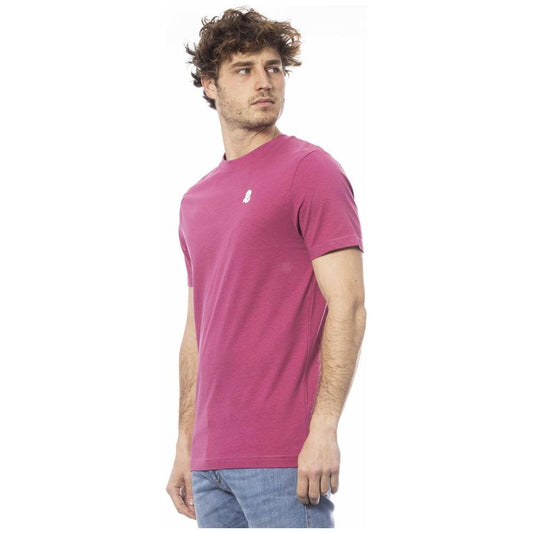 Invicta Purple Cotton Men T-Shirt Invicta Rosy Brown