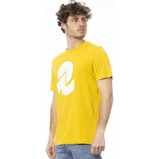 Invicta Yellow Cotton Men T-Shirt Invicta Goldenrod