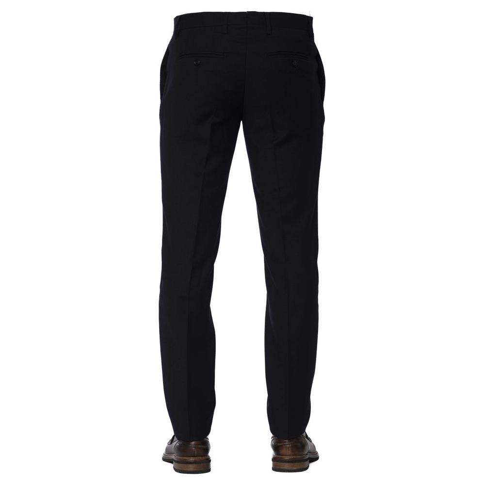 Trussardi Blue Wool Men's Trouser