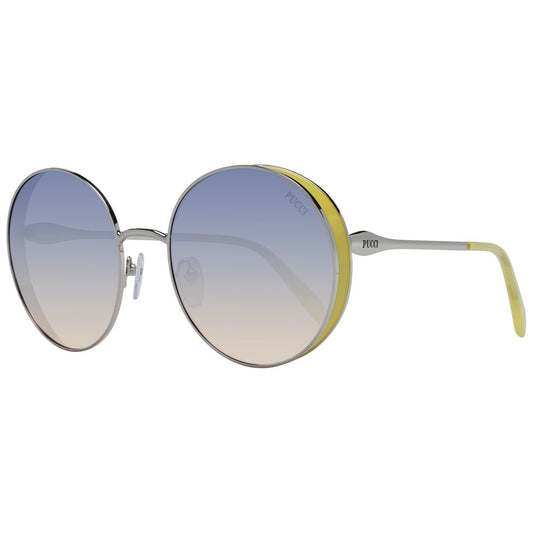 Emilio Pucci Silver Women Sunglasses Emilio Pucci Dark Gray