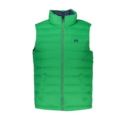 La Martina Green Polyamide Jacket 1728,3XL,67465543840,Clothing,Green,Jackets & Coats - Clothing,Jackets - Men - Clothing,La Martina,Men,Men - Clothing,New with tags,Sleveless Jacket - Jackets & Coats - Clothing,XXL