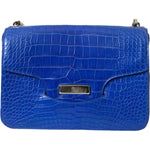 Balenciaga Blue Exotic Leather Neo Classic Small Shoulder Bag