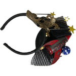 Dolce & Gabbana Multicolor Missile Rocket Crystal Stars Headband Diadem SMY101426