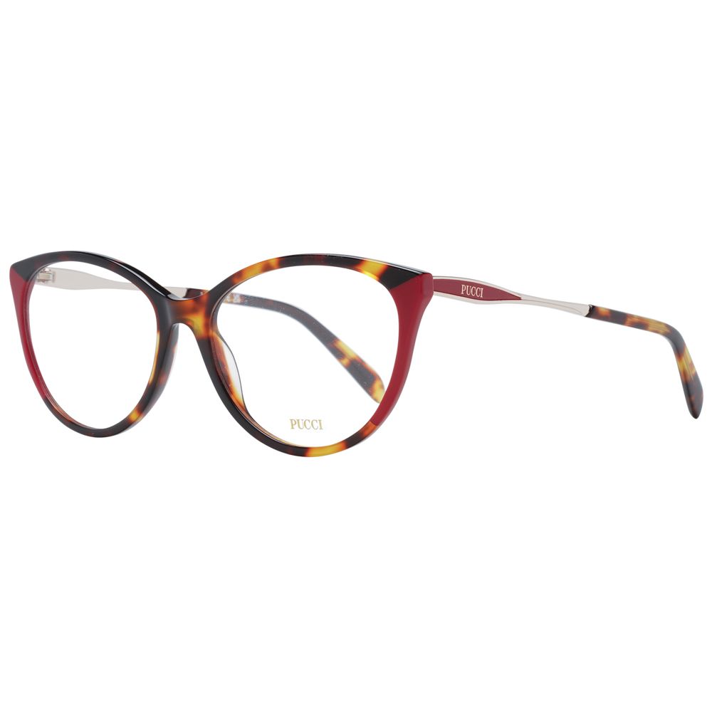 Emilio Pucci Red Plastic Glasses (Frames)
