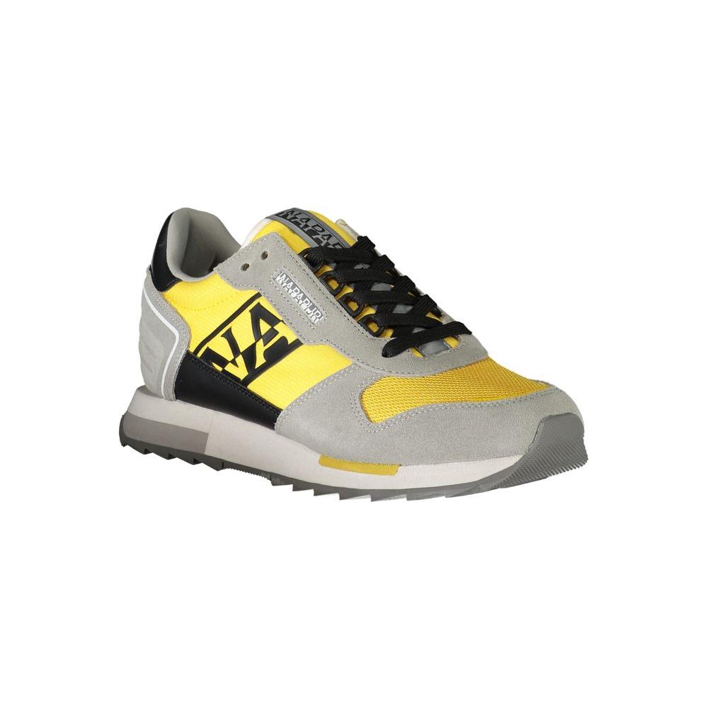 Napapijri Gray Polyester Sneaker NA-29847-41-FBB-177/1
