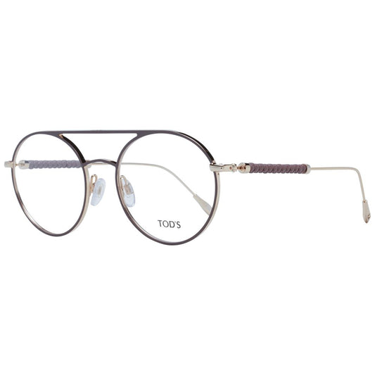Tod's Brown Metal Glasses (Frames)