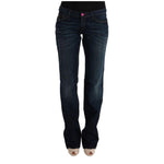 Costume National Blue Cotton Regular Fit Denim Jeans Jeans & Pants