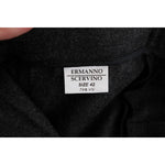 Ermanno Scervino Gray Virgin Wool Skinny Casual Pants