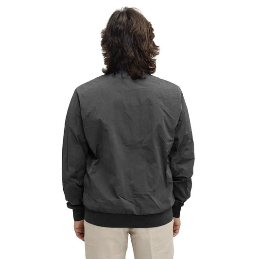 Refrigiwear Chic Garment-Dyed Bomber Jacket Refrigiwear Dark Slate Gray