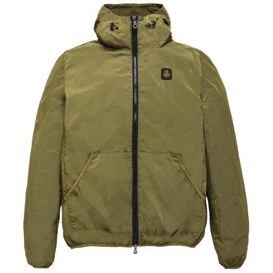Refrigiwear Chic Ultralight Nylon Jacket with Garment-Dyed Finish Refrigiwear Dark Olive Green