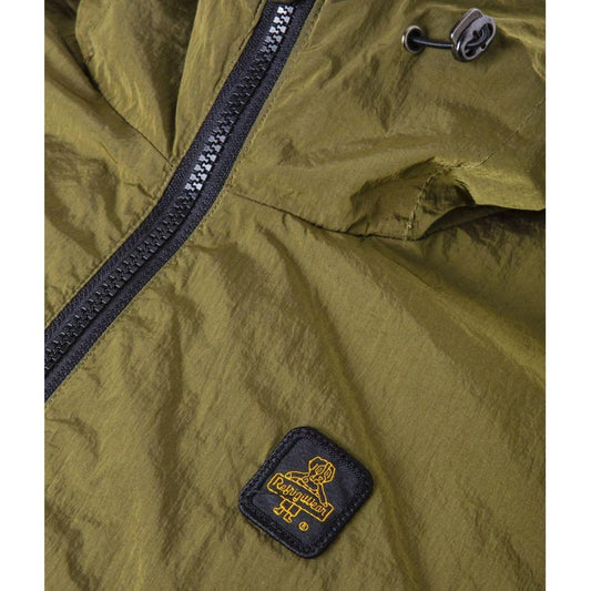 Refrigiwear Chic Ultralight Nylon Jacket with Garment-Dyed Finish Refrigiwear Dark Olive Green