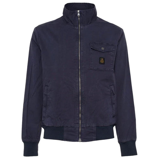 Refrigiwear Versatile Blue Bomber Jacket for Men