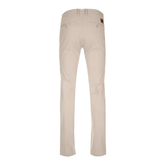 Jacob Cohen Beige Cotton Chino Trousers – Slim Fit Elegance Jacob Cohen Gray