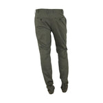 Made in Italy Elegant Green Summer Trousers for Men Made in Italy Dark Slate Gray