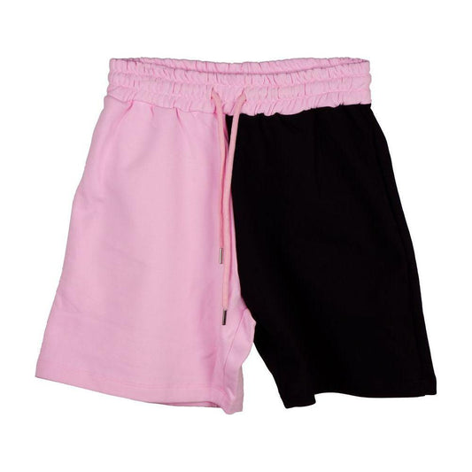 Comme Des Fuckdown Chic Two-Tone Graphic Shorts Comme Des Fuckdown Thistle