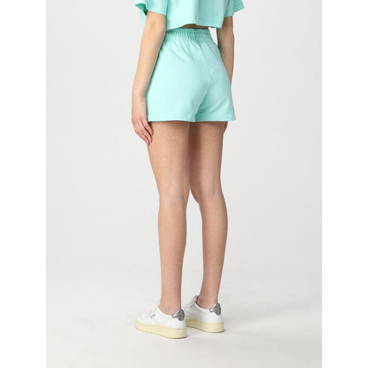 Pharmacy Industry Green Cotton Women Short Pharmacy Industry Light Gray