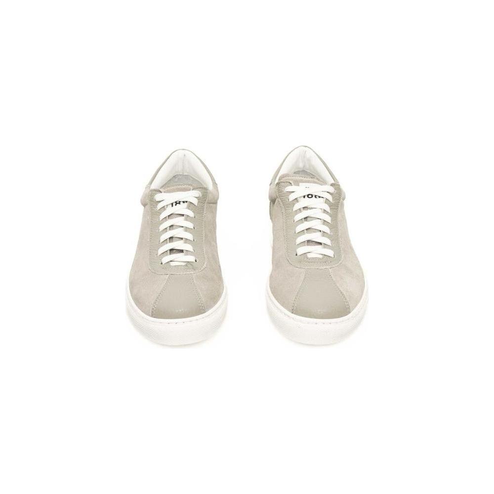 Cerruti 1881 Gray Cowhide Men's Sneaker