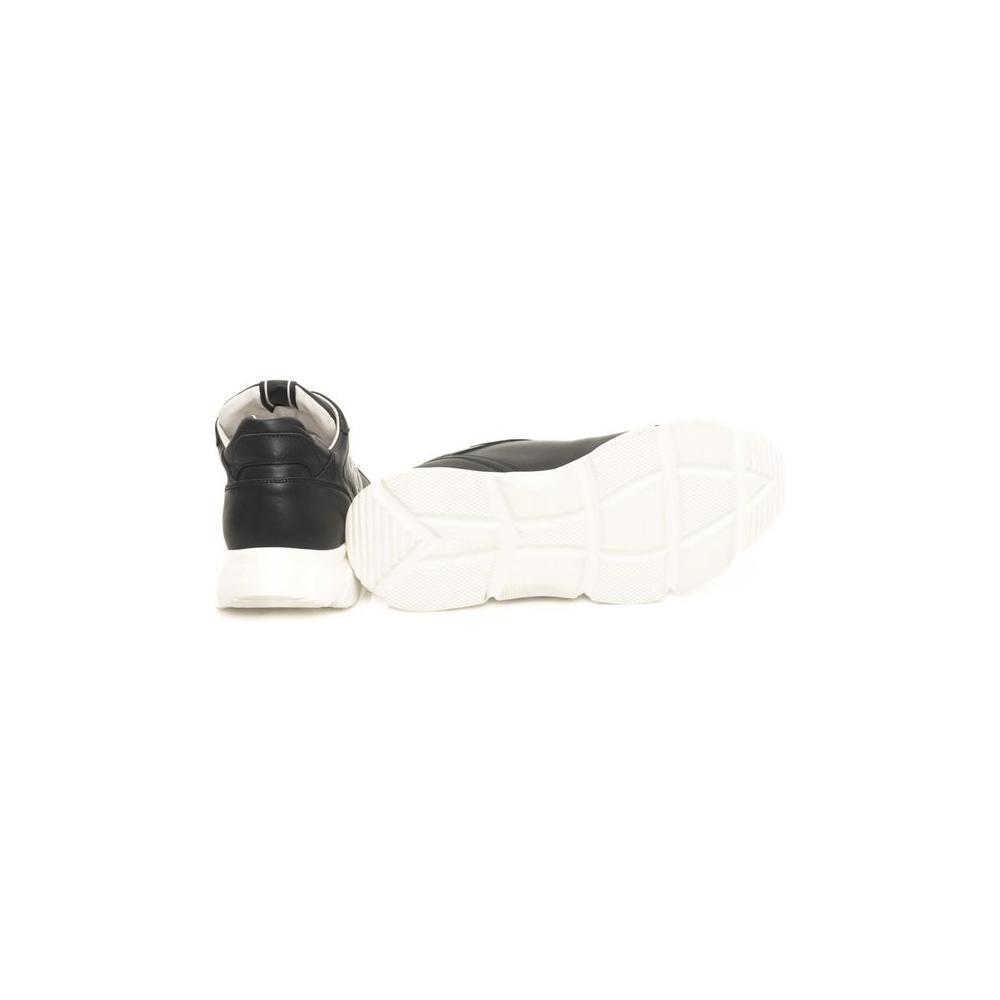 Cerruti 1881 Blue Cowhide Men Sneaker