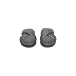 Cerruti 1881 Gray Lambskin Women Sandal