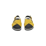 Cerruti 1881 Yellow Calfskin Women Sandal