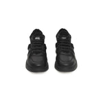 Cerruti 1881 Black Cowhide Women Platform Sneaker