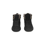 Cerruti 1881 Black Cowhide Women High Sneaker