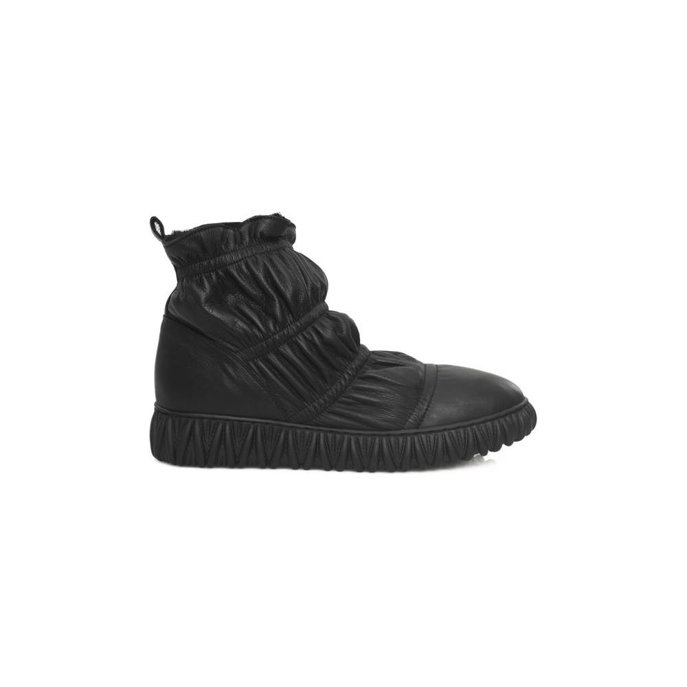 Cerruti 1881 Black Leather Women's Boot