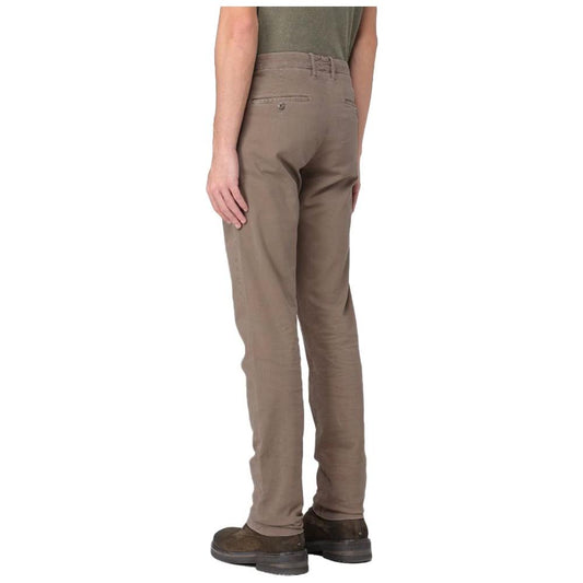 Jacob Cohen Brown Cotton Jeans & Pant Jacob Cohen Dim Gray