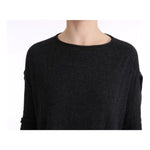 Costume National Gray Viscose Knitted Sweater