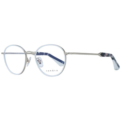 Sandro White Stainless Steel Glasses (Frames)