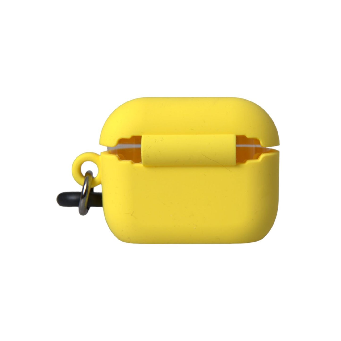 Dolce & Gabbana Yellow Silicone Logo Embossed Airpods Case