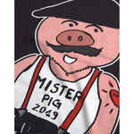 Dolce & Gabbana Black Cotton 2019 Year of the Pig T-shirt