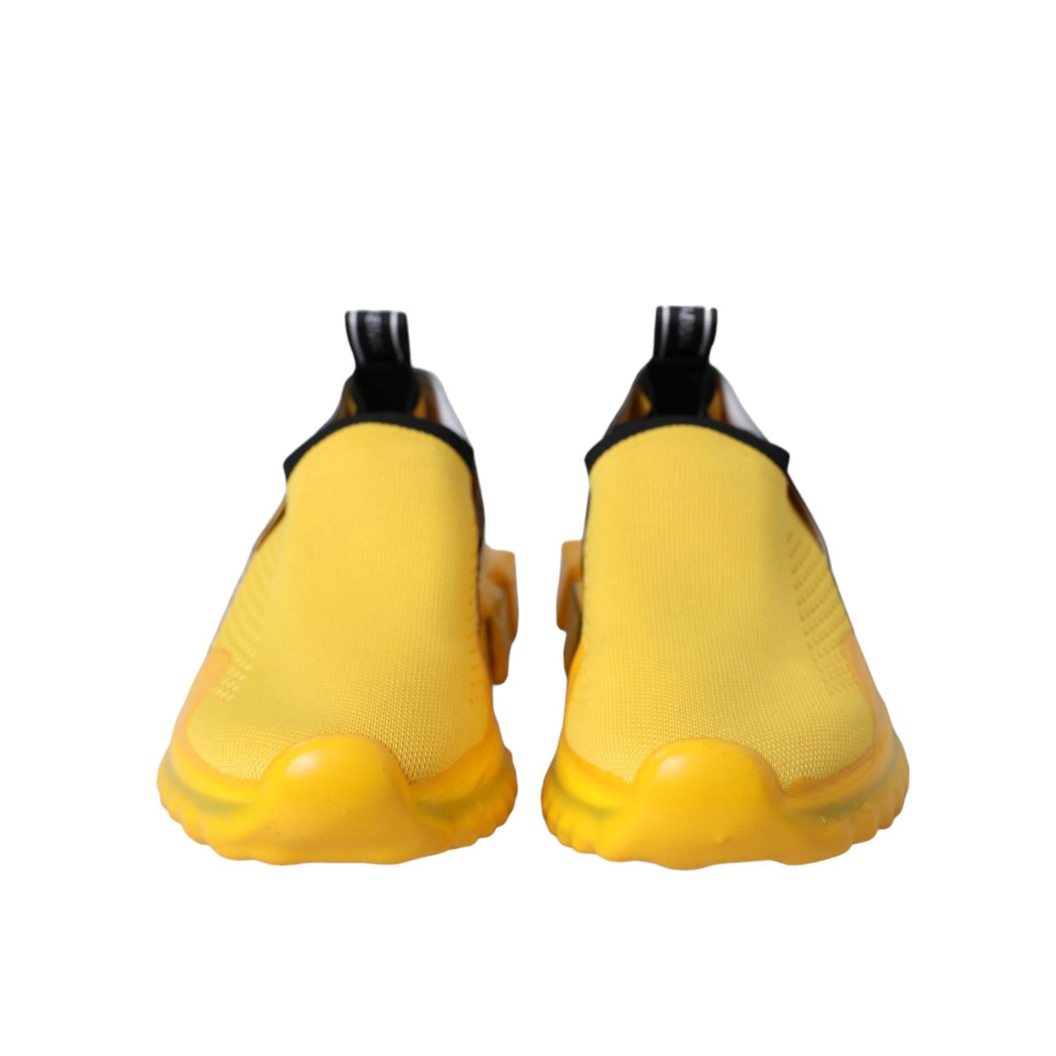 Dolce & Gabbana Yellow Sorrento Slip On Sneakers Women Shoes