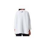 Love Moschino Gray Cotton Women's Oversized Sweatshirt