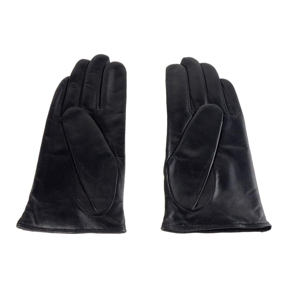 Cavalli Class Blue Lambskin Women Glove
