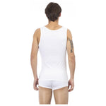 Bikkembergs White Cotton Men's Tank Top