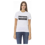 Baldinini Trend White Cotton Women T-Shirt