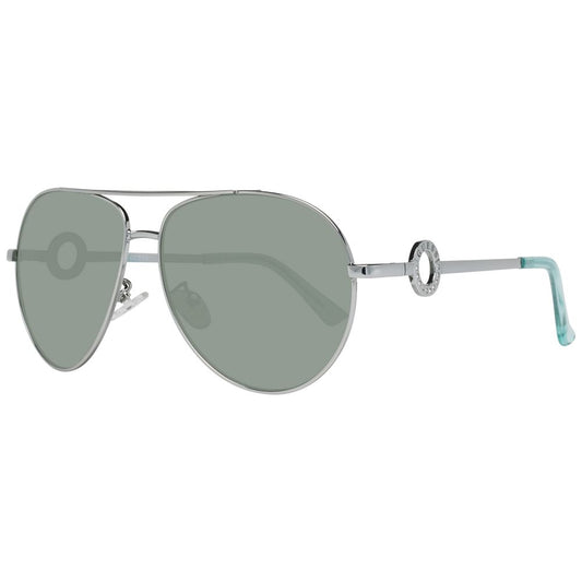Guess Silver Women Sunglasses Guess Dark Gray