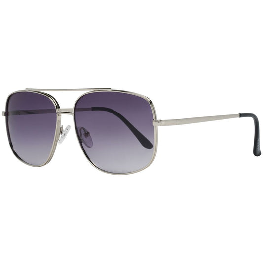 Guess Silver Men Sunglasses Guess Slate Gray