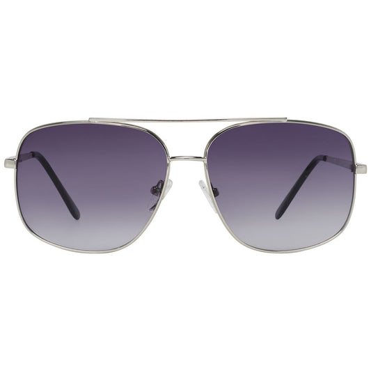Guess Silver Men Sunglasses Guess Slate Gray