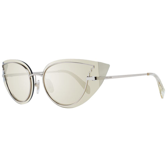 Police Gold Women Sunglasses Police Light Gray