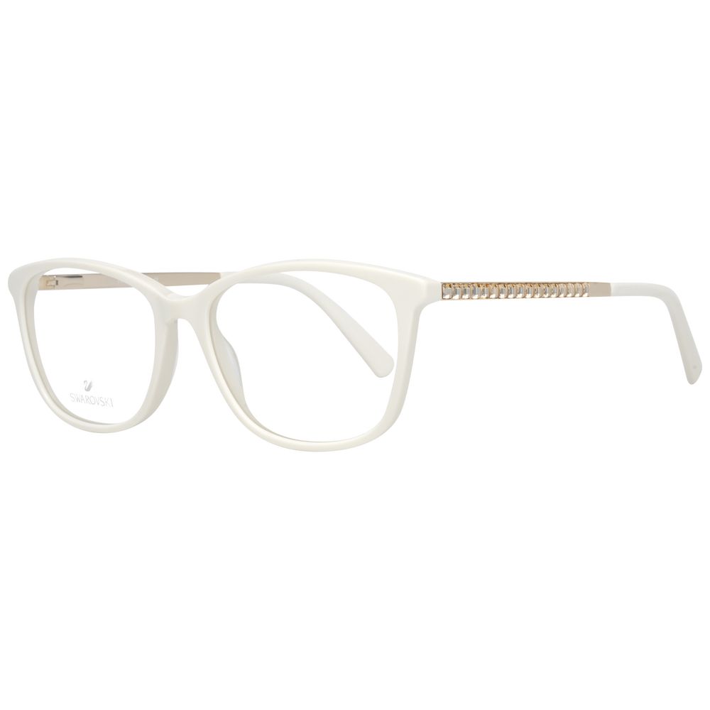 Swarovski White Metal & Plastic Glasses (Frames)