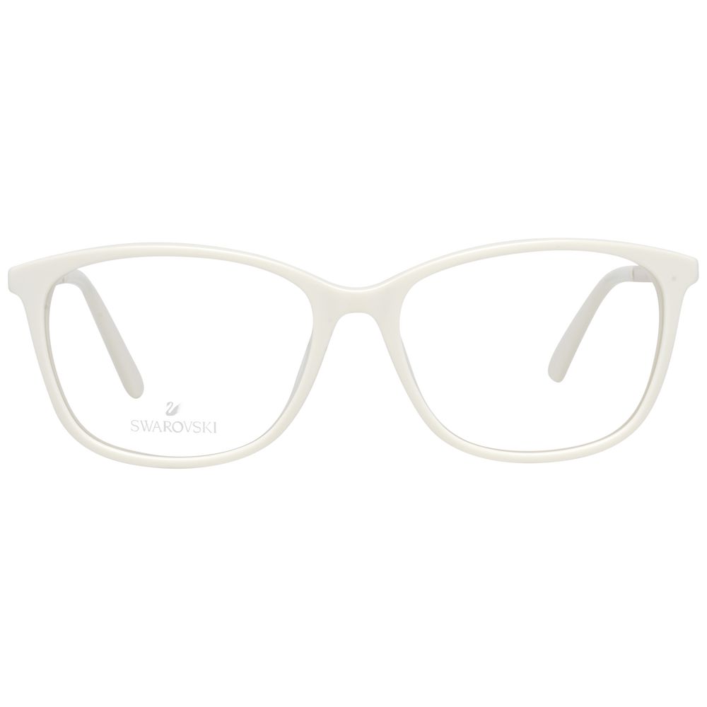 Swarovski White Metal & Plastic Glasses (Frames)