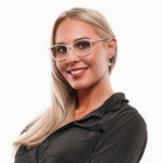 Swarovski White Women Optical Frames SW-1029686