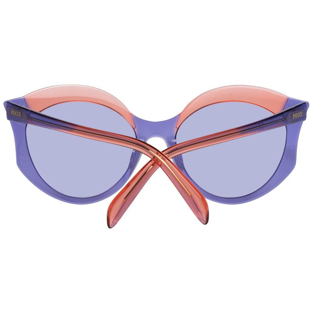 Emilio Pucci Purple Plastic Sunglasses