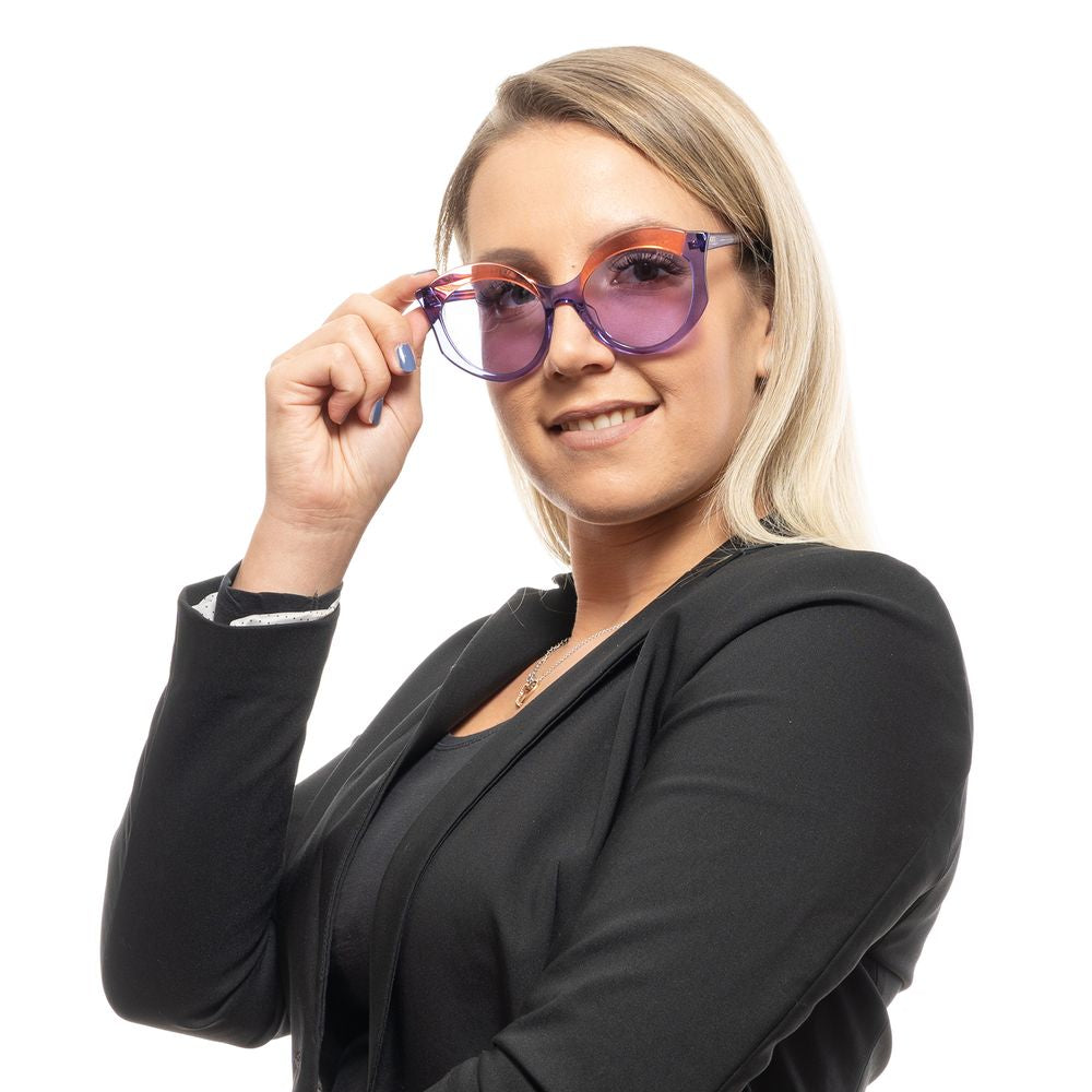Emilio Pucci Purple Plastic Sunglasses