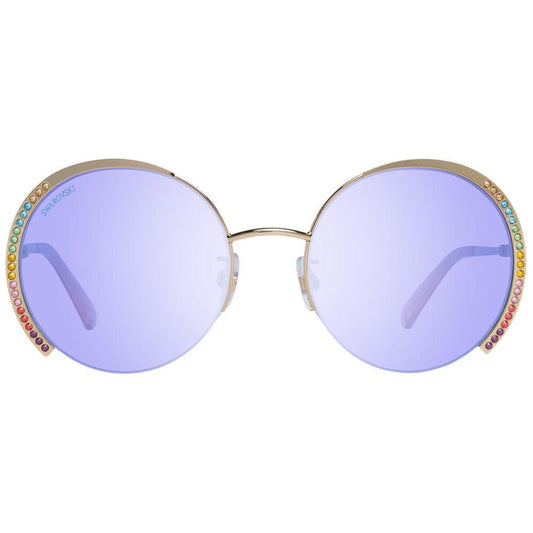Swarovski Gold Women Sunglasses Swarovski Thistle