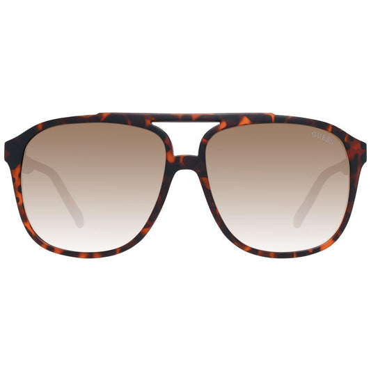 Guess Brown Men Sunglasses Guess Dark Gray