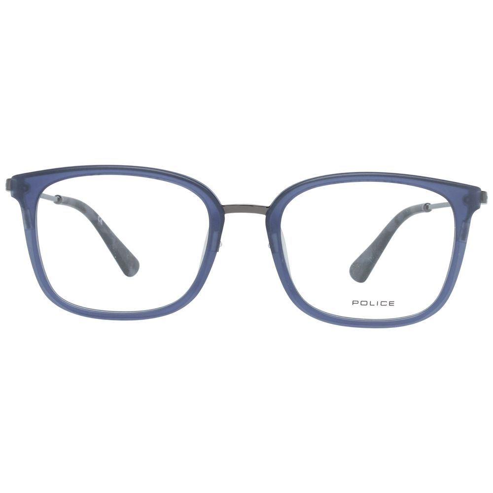 Police Blue Metal & Plastic Glasses (Frames)